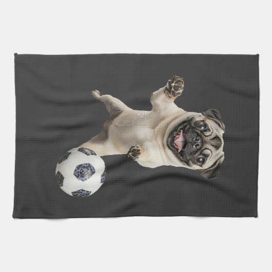 Pug theedoek (Horizontaal)