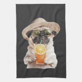 Pug theedoek (Verticaal)