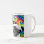 Pug Tie Dye Mok (Voorkant rechts)