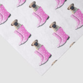 Pug Tissuepapier (Detail)