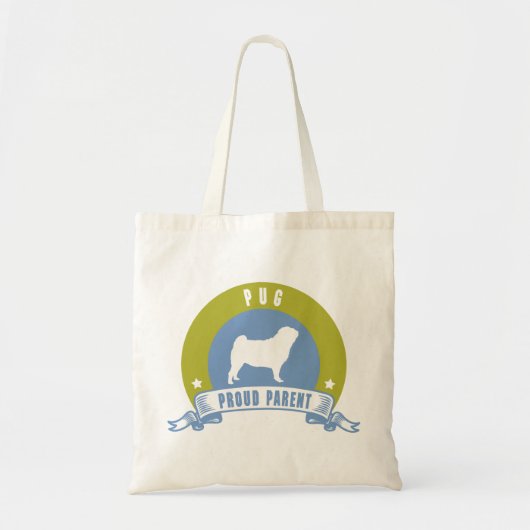 Pug Tote Bag (Voorkant)