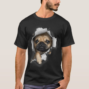 Pug Tshirt, Pug T, Cute Puppy, Pug Pullover