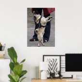 Pug uit controle poster (Thuiskantoor)
