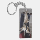 Pug uit controle sleutelhanger (Voorkant Links)