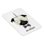 Pug Unicorn | uniek Magneet (Rechterzijde)