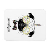 Pug Unicorn | uniek Magneet (Horizontaal)