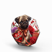 pug valentine fotoblokken (Rechts)