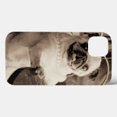 Pug van de koffie Case-Mate iPhone case (Achterkant (horizontaal))