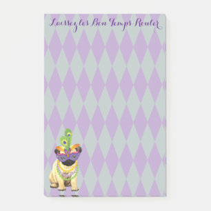 Pug van Gras van Mardi Post-it® Notes