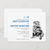 Pug van het type kaart (Voorkant / Achterkant)