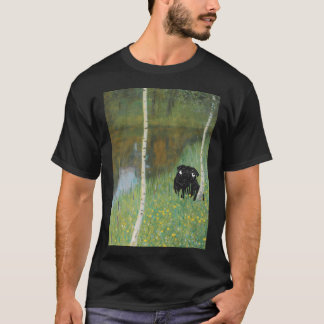 Pug van Klimt's Birch Lake T-shirt