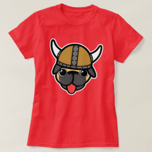 Pug van Viking T-shirt