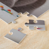 Pug verjaardagsfeestje legpuzzel (Zijkant)