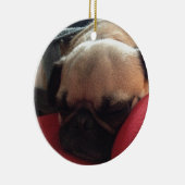 Pug-versiering Keramisch Ornament (Rechts)