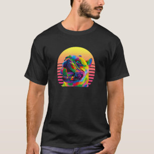 Pug Vintage Stijl Idee T-shirt