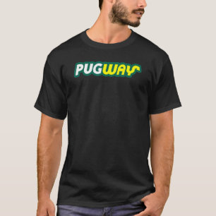 Pug Voedsel Chef Uniform Hond Ouders T-shirt