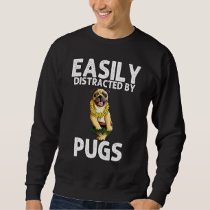 Pug Voor Mannen Vrouwen Kinderen Hula Danser Pug Trui