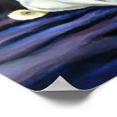 Pug Wall afdrukken Poster (Hoek)