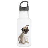 Pug Waterfles (Voorkant)