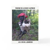 PUG-wenskaart