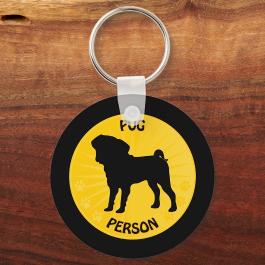 Pug Xing Sleutelhanger (Voorkant)