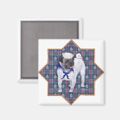 Pug Zeiler Magneet (Voorkant / Achterkant)