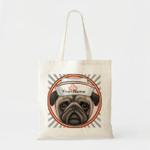 Pug Zurse Canvas tas (Voorkant)
