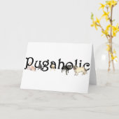 Pugaholic Kaart (Gele Bloem)