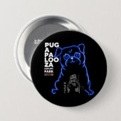 Pugapalooza Asbury Park 2022 Button (Voorkant /achterkant)