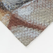 Pugapoo Painting Fleece Deken (Hoek)