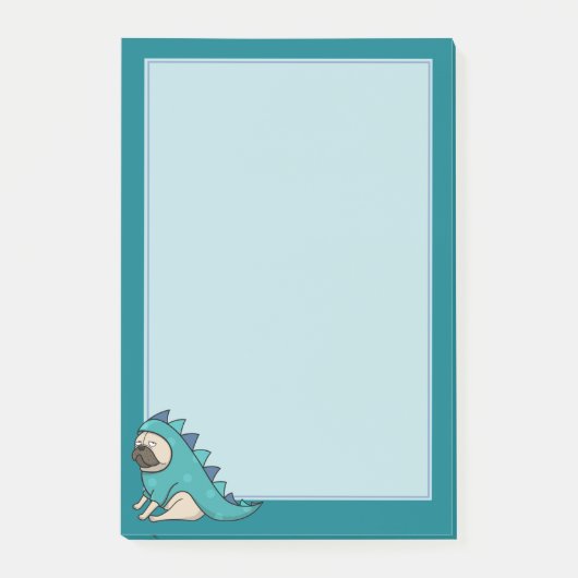 Pugasaurus is "Gedaan" Post-it® Notes (Voorkant)