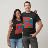 Pugbert Indiana : PUGS Kunstwerk T-shirt (Unisex)