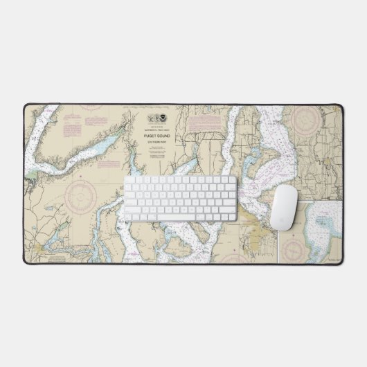 Puget Sound Partie sud Graphique nautique 18448 (Clavier et souris)