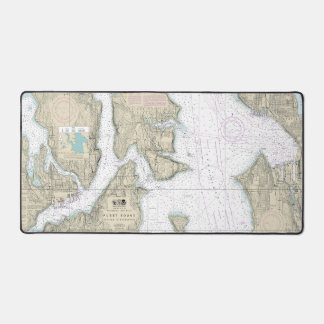 Puget Sound Seattle to Bremerton Carte Nautique