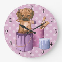 Puggelpupil in schilderpot