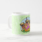 puggen koffiemok (Voorkant links)