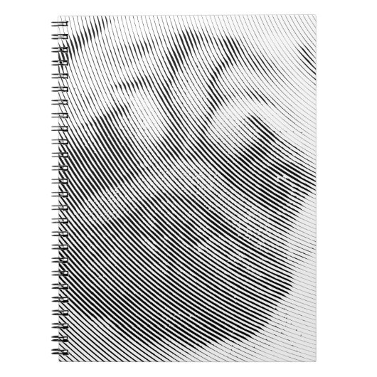 Puggengezicht Notitieboek (Voorkant)