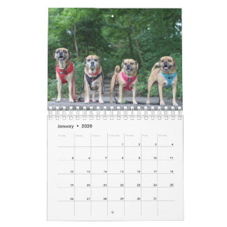 PUGGLE 2020 CALENDAR KALENDER