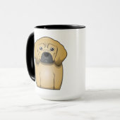 Puggle Cartoon Mok (Voorkant links)