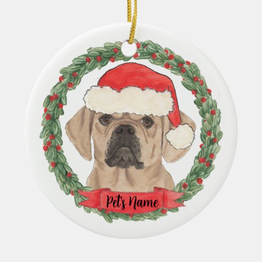 puggle keramisch ornament (Voorkant)