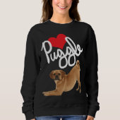 Puggle Love Dog Mam Trui (Voorkant)