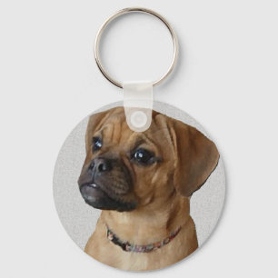 Puggle Lovers Gifts Sleutelhanger