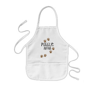 Puggle mama kinder schort