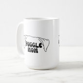 Puggle Maman Café Mug (Devant gauche)