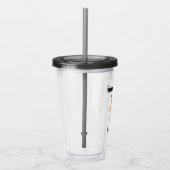 Puggle Mic Drop Acryl Drinkbeker (Rechts)