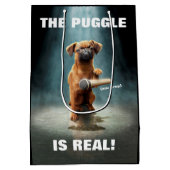 Puggle Mic Drop Medium Cadeauzakje (Achterkant)