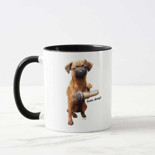 Puggle Mic Drop Mok (Links)