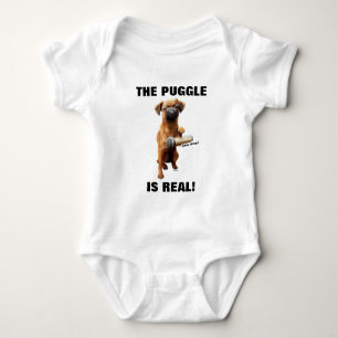 Puggle Mic Drop Romper