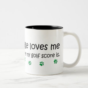 puggle tweekleurige koffiemok