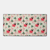 Puggy Christmas Desk Mat (Recto)